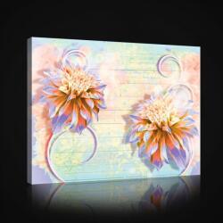 Consalnet Virágok, vászonkép, 60x40 cm méretben (C5-2684O4)