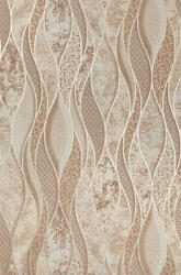 Domdeco Bézs-barna hullám mintás tapéta (1514-62) (1514-62)