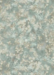 Erismann Zöld-púder szolid virág mintás tapéta (Play of Light 10415-07) (10415-07)