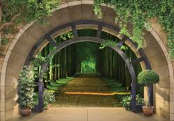 Consalnet Boltíven át kilátás a fasorra poszter, fotótapéta, Vlies (150 x 105 cm) (C1-14088VX3)