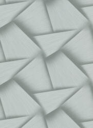 Erismann Zöldes egymásba fonódó háromszöges tapéta (Spotlight 10401-24) (10401-24)