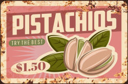 Dimex Vlies Fotótapéta - Pistachios Poster - 375x250 cm (MS-5-2122)