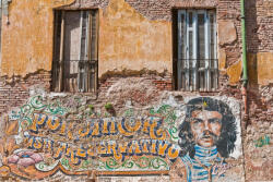 Dimex Vlies Fotótapéta - Che Guevara graffiti, Argentina - 375x250 cm (MS-5-0796)