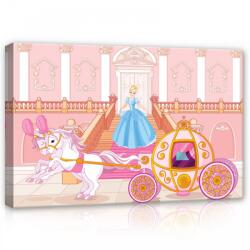 Consalnet Hercegnő és a hintó, vászonkép, 60x40 cm méretben (C5-12542O4)