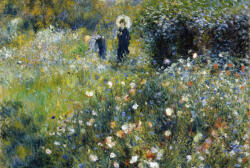 Dimex WOMAN IN GARDEN fotótapéta, poszter, vlies alapanyag, 375x250 cm (MS-5-0256)