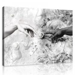 Consalnet Vászonkép, Ádám teremtése, 100x75 cm méretben (C5-10313O1)