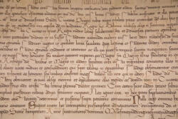 Dimex Vlies Fotótapéta - Old Text in Medieval Book - 375x250 cm (MS-5-2117)