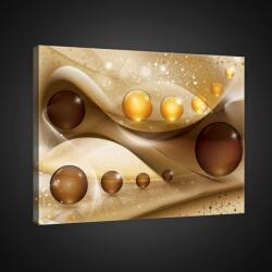 Consalnet Vászonkép, Gömbös absztrakt 100x75 cm méretben (C5-2422O1)