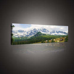 Consalnet Hegyek, vászonkép, 145x45 cm méretben (C5-10507O3)