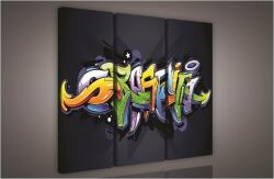 Consalnet Graffiti, 3 darabos vászonkép, 90x80 cm méretben (C5-20202S6)