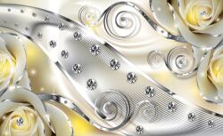 Consalnet Virág minta poszter, fotótapéta Vlies (312 x 219 cm) (C1-2493VEXXL)