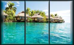 Consalnet Ablakból poszter, fotótapéta Vlies (254 x 184 cm) (C1-497V4)