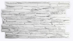 GRACE 3D PVC falpanel Világosszürke palakő mintás (TP10015931)