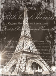 Consalnet Eiffel-torony poszter, fotótapéta, Vlies (206x275 cm, álló) (C1-2427VEA)