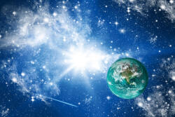 Dimex Vlies Fotótapéta - Earth and stars - 375x250 cm (MS-5-2306)