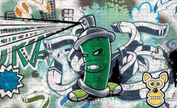 Consalnet Graffiti poszter, fotótapéta (104 x 70, 5 cm) (C1-1396VEM)