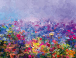 Dimex ABSTRACT COLORFUL OIL PAINTING fotótapéta, poszter, vlies alapanyag, 375x250 cm (MS-5-2003)