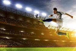 Dimex SOCCER PLAYER fotótapéta, poszter, vlies alapanyag, 375x250 cm (MS-5-0306)