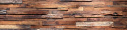 Dimex WOODEN WALL öntapadós konyhai poszter, 260x60 cm (KI-260-063)