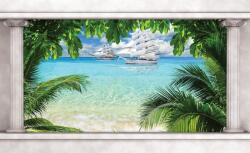 Consalnet Vitorlások poszter, fotótapéta, Vlies (416 x 254 cm) (C1-2861VEXXXL)