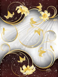 Consalnet Virág minta poszter, fotótapéta, Vlies (184x254 cm, álló) (C1-2431V4A)