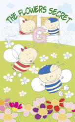 Dimex BABY BEES fotótapéta, poszter, vlies alapanyag, 150x250 cm (MS-2-0346)