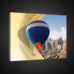 Consalnet Hőlégballon, vászonkép, 60x40 cm méretben (C5-2317O4)