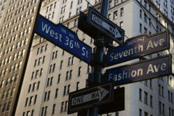 Dimex Vlies Fotótapéta - Street Signs in New York - 375x250 cm (MS-5-2990)
