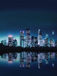 Consalnet Éjszakai város poszter, fotótapéta, Vlies (184x254 cm, álló) (C1-051V4A)