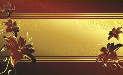 Consalnet Virág minta poszter, fotótapéta, Vlies (208 x 146 cm) (C1-2083VEXL)