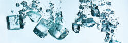 Dimex ICE CUBES öntapadós konyhai poszter, 180x60 cm (KI-180-002)