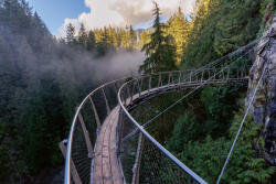 Dimex Vlies Fotótapéta - Suspension bridge - 375x250 cm (MS-5-0661)