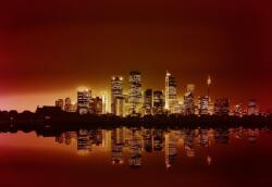 Consalnet Night City Light poszter, fotótapéta, Vlies (104 x 70, 5 cm) (C1-219VEM)