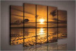 Consalnet Vászonkép, 5 darabos Naplemente 150x100 cm méretben (C5-1110S12)