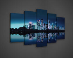 Consalnet Vászonkép 5 darabos, Sydney éjszaka 100x60 cm méretben (C5-102S17)