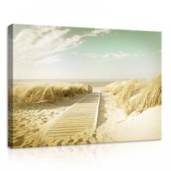 Consalnet Homokos tengerpart, vászonkép, 70x50 cm méretben (C5-11600O7)