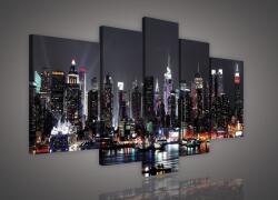Consalnet Vászonkép, 5 darabos, New Jersey 170x100 cm méretben (C5-512S4A)