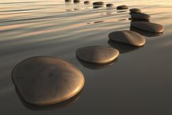 Consalnet Kövek poszter, fotótapéta, Vlies (208 x 146 cm) (C1-159VEXL)