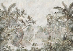 Consalnet Halvány trópusi erdő kép poszter, fotótapéta Vlies (152, 5 x 104 cm) (C1-15095VEL)