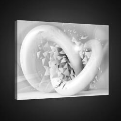 Consalnet Vászonkép, 3D alakzat, 100x75 cm méretben (C5-2361O1)