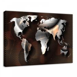 Consalnet Térkép, vászonkép, 70x50 cm méretben (C5-10953O7)