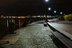 Dimex Vlies Fotótapéta - Harbour Walk in Boston - 375x250 cm (MS-5-1223)