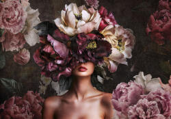 Consalnet Virágcsokor mögött poszter, fotótapéta, Vlies (104 x 70, 5 cm) (C1-15525VEM)