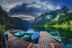 Dimex Vlies Fotótapéta - Gosausee lake - 375x250 cm (MS-5-3055)