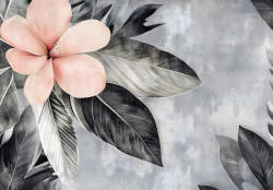 Consalnet Nagy virág beton háttérrel poszter, fotótapéta, Vlies (400 x 280 cm) (C1-15393VX8)