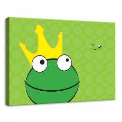 Consalnet Béka király, vászonkép, 70x50 cm méretben (C5-10990O7)