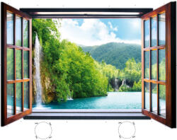 Consalnet Kilátás az ablakból vlies poszter, fotótapéta 716VEZ4 /201x145 cm/ (716-VEZ4)