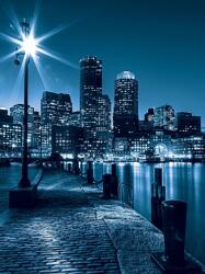 Consalnet Boston éjszaka poszter, fotótapéta (206 x 275 cm) (C1-283VEA)