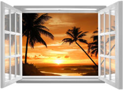 Consalnet Kilátás az ablakból vlies poszter, fotótapéta 1061VEZ4 /201x145 cm/ (1061-VEZ4)