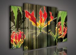 Consalnet Vászonkép, 5 darabos Virág 150x100 cm méretben (C5-873S12)